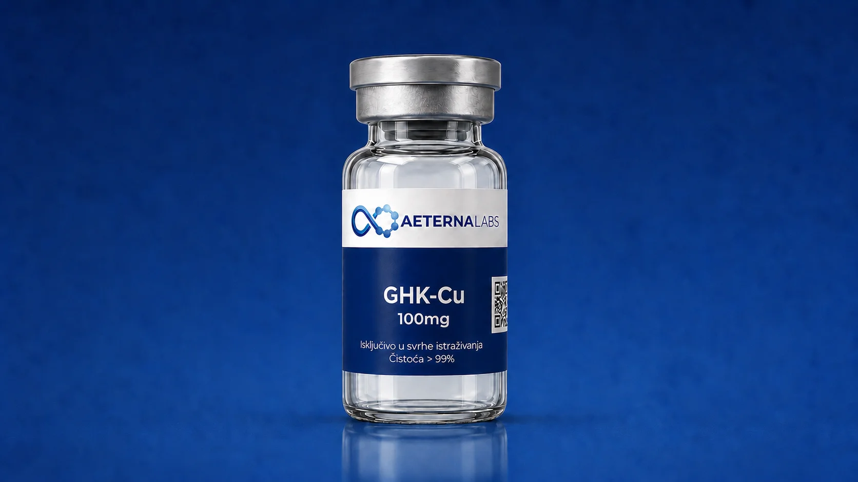 GHK-Cu 100mg Aeterna Labs istraživački bakarni peptid