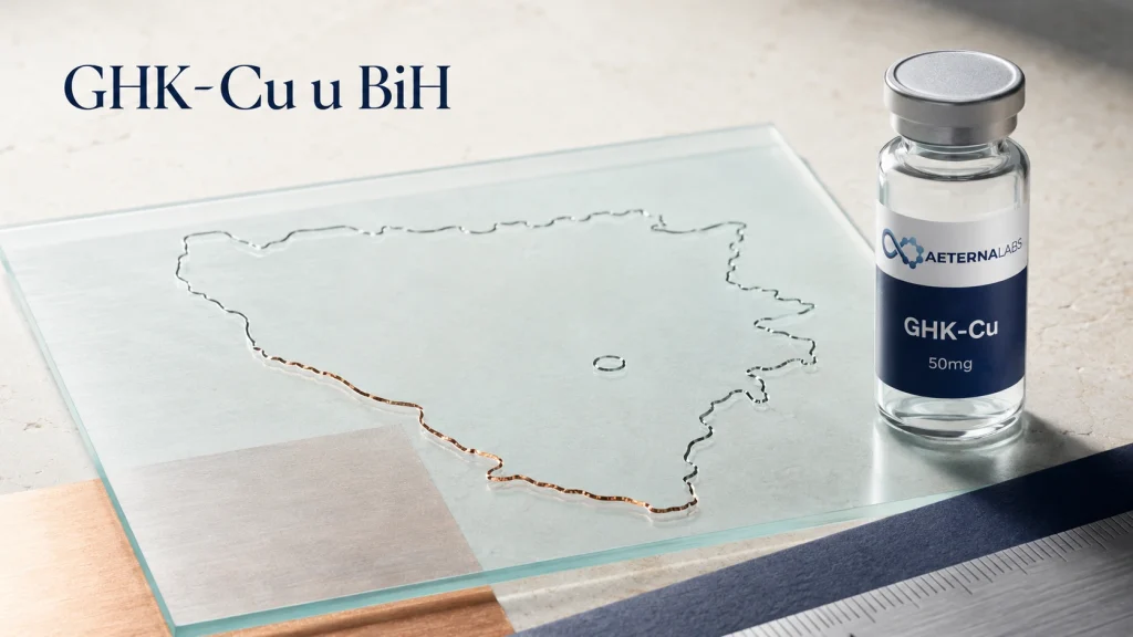 BPC-157 u BiH uz bočicu i kartu Bosne i Hercegovine