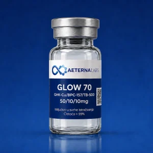 GLOW 70mg Aeterna Labs istraživački peptide blend