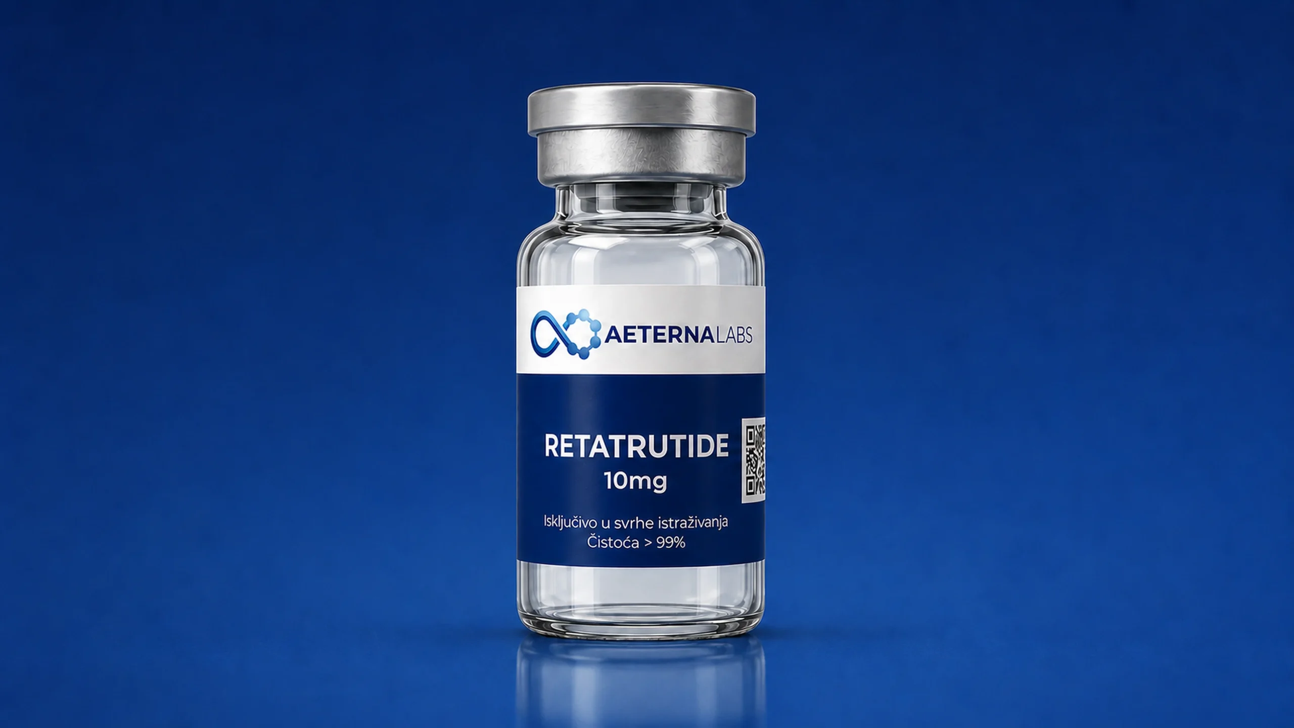 Retatrutide 10mg Aeterna Labs istraživački peptid BiH
