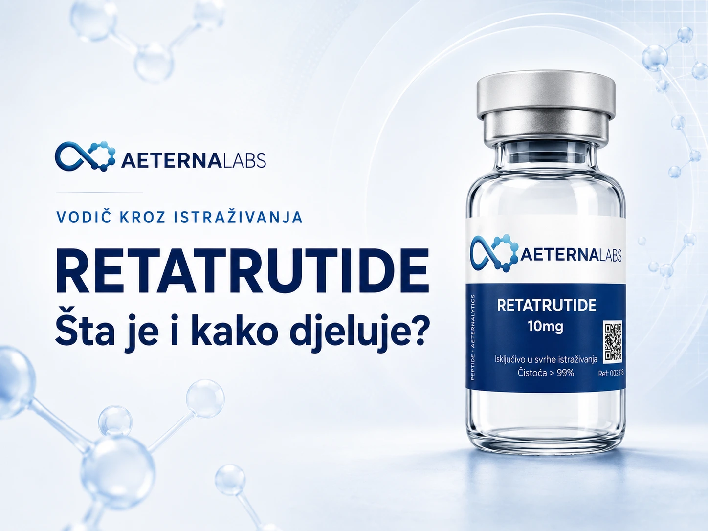 Retatrutide BiH – šta je i kako djeluje, vodič kroz istraživanja